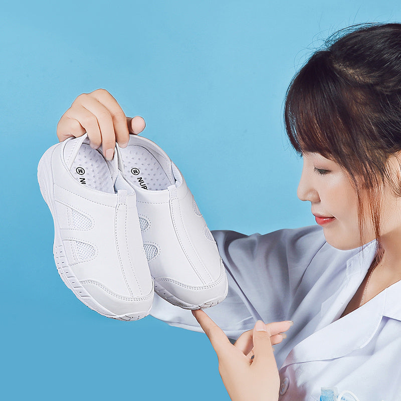 Women's White Nurse Shoes